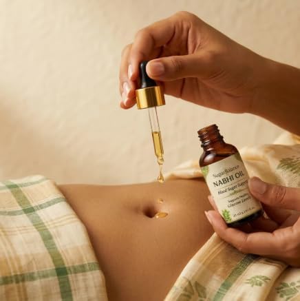 Advanced Nabhi Oil Blood Sugar Support Herbal Navel Care Oil (Pack Of 2