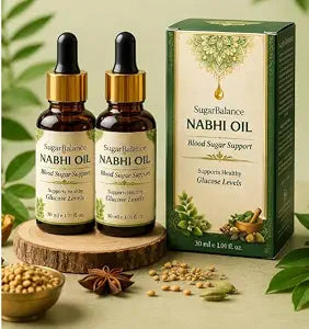 Advanced Nabhi Oil Blood Sugar Support Herbal Navel Care Oil (Pack Of 2