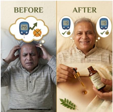 Advanced Nabhi Oil Blood Sugar Support Herbal Navel Care Oil (Pack Of 2